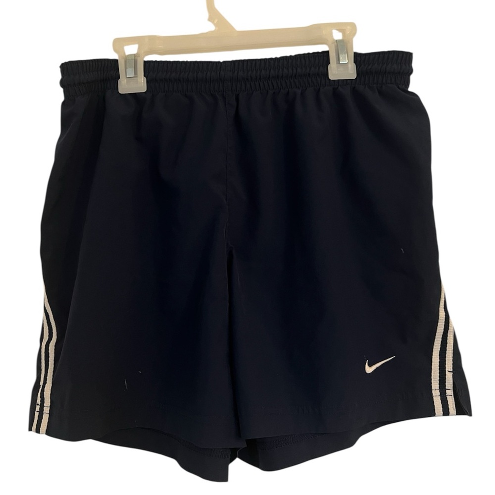Nike Dark Navy Blue Girls Junior Running Shorts